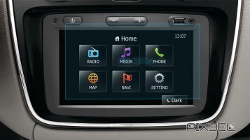 Захисне скло Pixsel на монітор RENAULT LODGY - 6.9“ 2014 - 2021