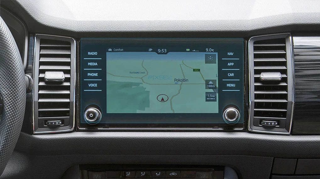 Захисне скло Pixsel на монітор SKODA KODIAQ - 11.2“ 2017 - 2024
