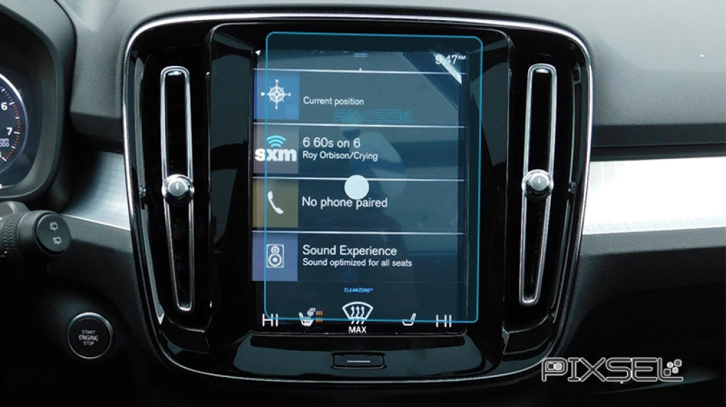 Захисне скло Pixsel на монітор VOLVO XC40 - 8.9“ 2017 -