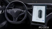 Захисне скло Pixsel на монітор TESLA MODEL X - 16.8“ 2015 -