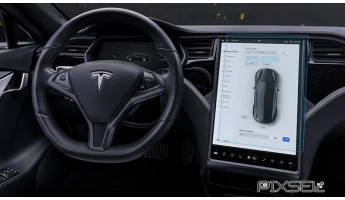 Захисне скло Pixsel на монітор TESLA MODEL X - 16.8“ 2015 -