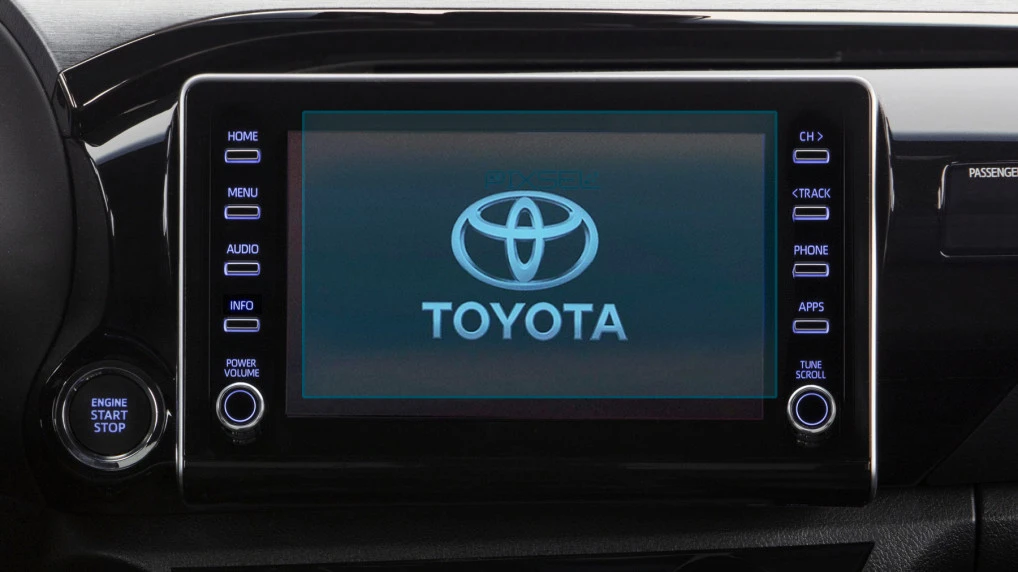Захисне скло Pixsel на монітор TOYOTA HILUX - 8“ 2020 - 2023