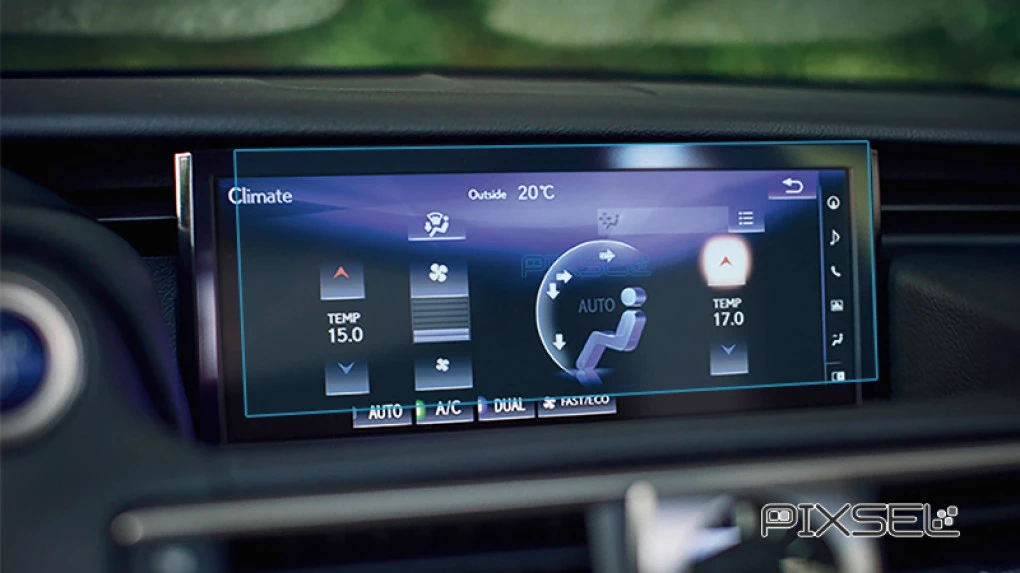 Захисне скло Pixsel на монітор LEXUS IS - 10.6“ 2017 - 2020