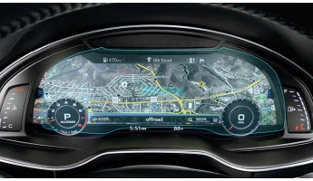 Захисне скло Pixsel на панель приладів AUDI Q7 / SQ7 / RSQ7 - 12“ 2015 - 2018