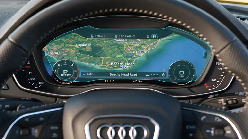 Ochronne szkło Pixsel na deskę rozdzielczą AUDI Q5 / SQ5 - 12“ 2017 - 2020