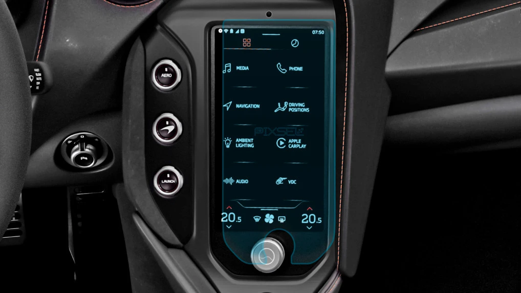Захисне скло Pixsel на монітор MCLAREN 750S - 9.4“ 2023 -