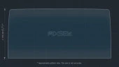 Protective glass Pixsel for monitor VOLKSWAGEN ID.5 - 13.3“ 2022 -