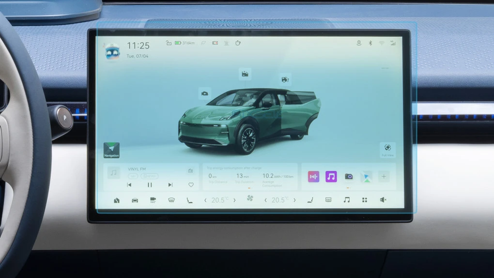 Захисне скло Pixsel на монітор ZEEKR X - 15.4“ 2023 -