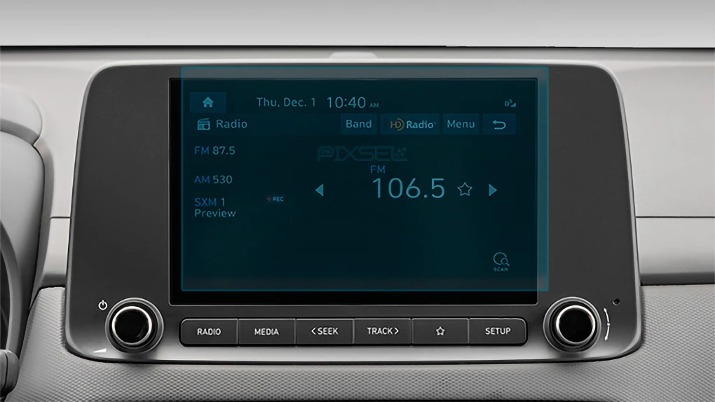 Захисне скло Pixsel на монітор HYUNDAI KONA ELECTRIC - 8.9“ 2020 - 2022