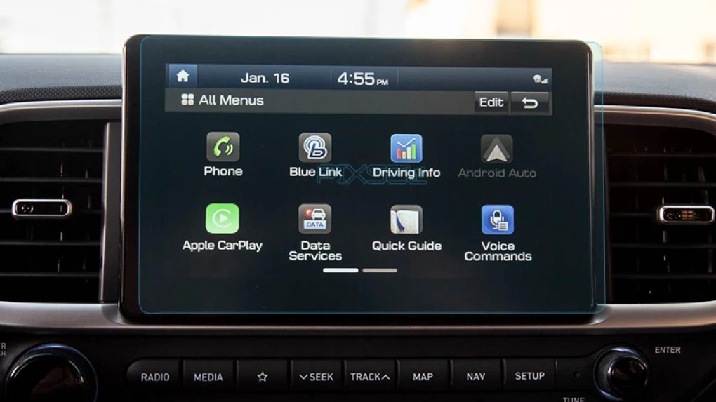 Захисне скло Pixsel на монітор HYUNDAI VENUE - 9.6“ 2023 -