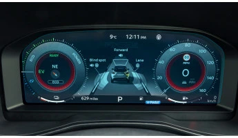 Захисне скло Pixsel на панель приладів NISSAN JUKE - 12.1“ 2024 -