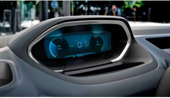 Protective glass Pixsel for dashboard PEUGEOT RIFTER - 10“ 2024 - Protective glass Pixsel for dashboard PEUGEOT RIFTER - 10“ 2024 -