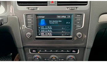 Захисне скло Pixsel на монітор VOLKSWAGEN E-GOLF - 6.5“ 2014 - 2016