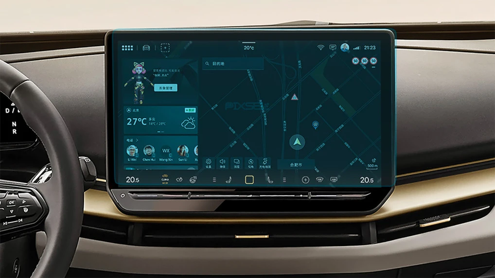 Ochronne szkło Pixsel na monitor VOLKSWAGEN ID. UNYX - 16“ 2024 -