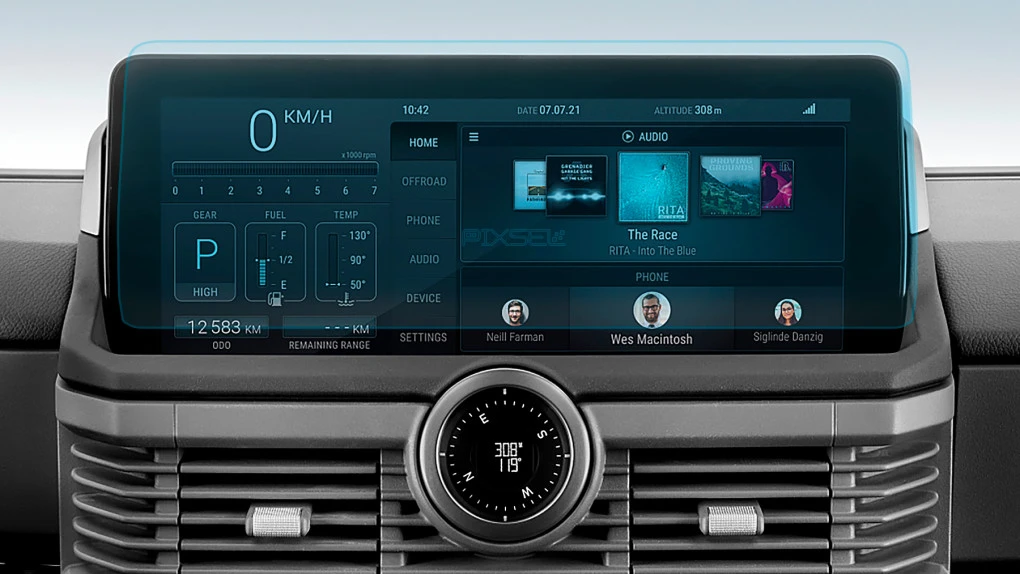 Захисне скло Pixsel на монітор INEOS GRENADIER - 14“ 2024 -