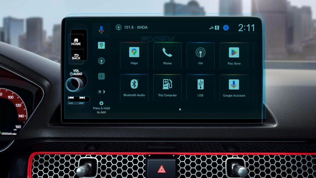 Захисне скло Pixsel на монітор HONDA CIVIC - 11“ 2021 -