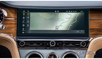 Ochronne szkło Pixsel na monitor BENTLEY CONTINENTAL GT - 13.8“ 2024 -