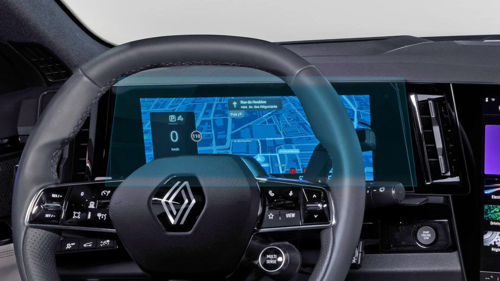 Захисне скло Pixsel на панель приладів RENAULT ESPACE - 16.4“ 2023 -