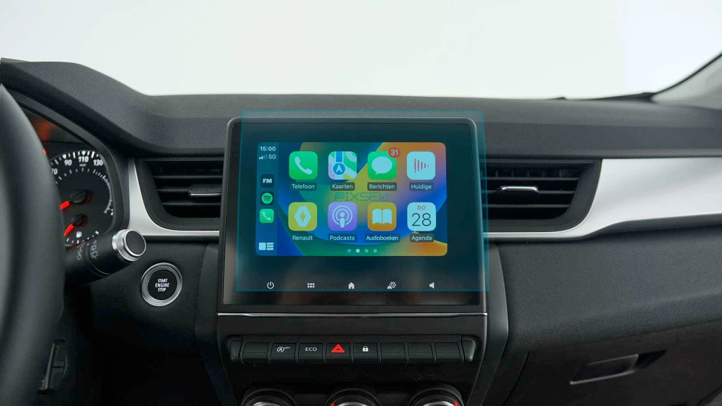 Ochronne szkło Pixsel na monitor RENAULT CAPTUR - 9.6“ 2024 -