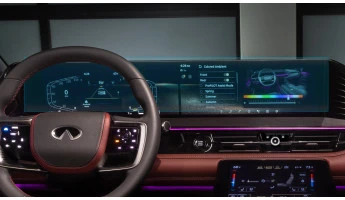 Protective glass Pixsel for dashboard INFINITI QX80 - 30.5“ 2024 -