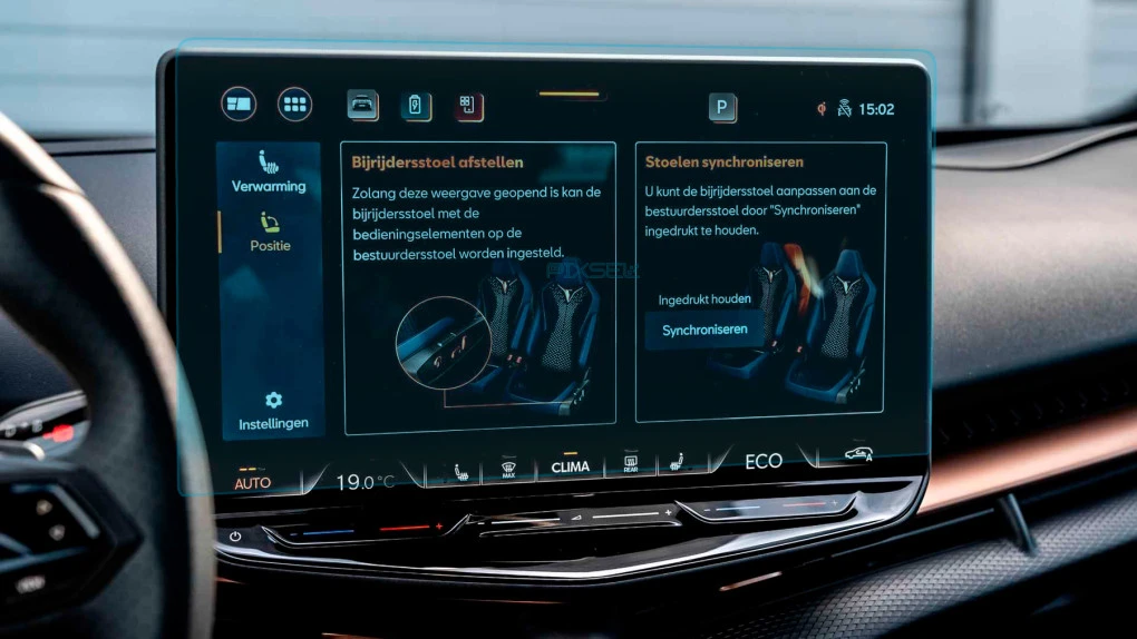 Захисне скло Pixsel на монітор CUPRA TAVASCAN - 16“ 2024 -