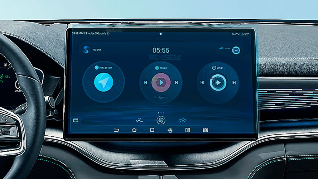 Захисне скло Pixsel на монітор BYD SEAL U - 16.2“ 2024 -