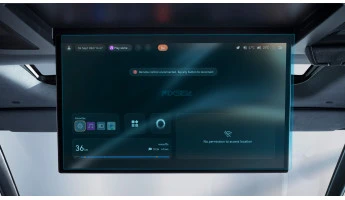 Ochronne szkło Pixsel na  monitor tylny ZEEKR 009 - 17.7“ 2024 -