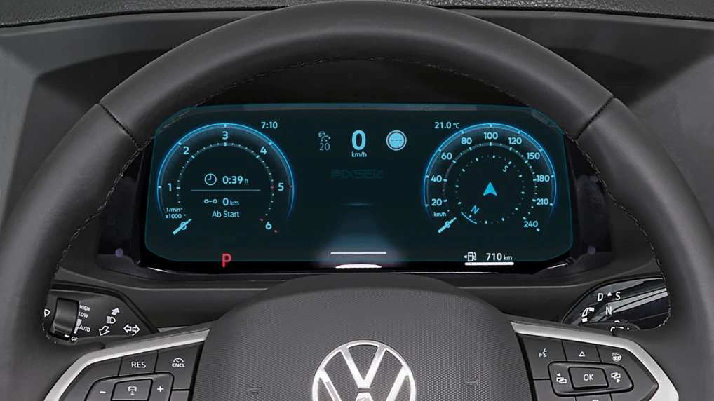 Захисне скло Pixsel на панель приладів VOLKSWAGEN CRAFTER - 10“ 2024 -
