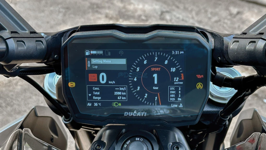 Захисне скло Pixsel на спідометр мотоцикла DUCATI DIAVEL V4 7.1“