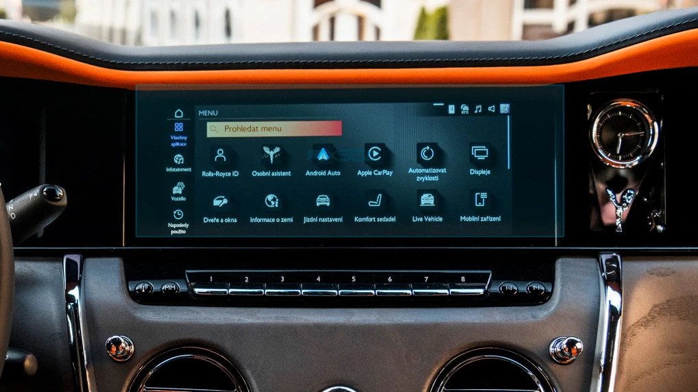 Захисне скло Pixsel на монітор ROLLS ROYCE CULLINAN - 12.4“ 2024 -