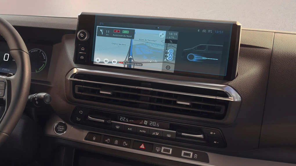 Захисне скло Pixsel на монітор PEUGEOT TRAVELLER - 11“ 2024 -