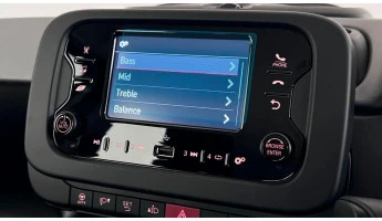 Захисне скло Pixsel на монітор FIAT PANDA - 4.9“ 2021 -