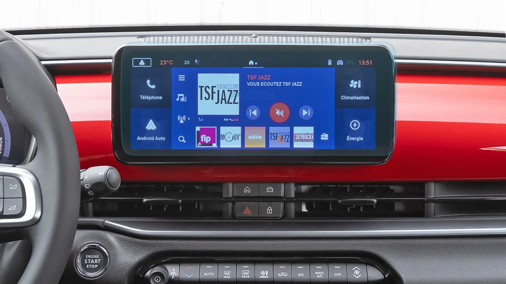 Захисне скло Pixsel на монітор FIAT 600 - 11.7“ 2024 -