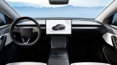Ochronne szkło Pixsel na monitor TESLA MODEL Y - 16“ 2025 -