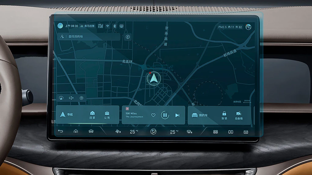 Ochronne szkło Pixsel na monitor DENZA D9 - 16.3“ 2022 -