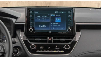 Захисне скло Pixsel на монітор TOYOTA COROLLA CROSS - 10.3“ 2021 - 2024