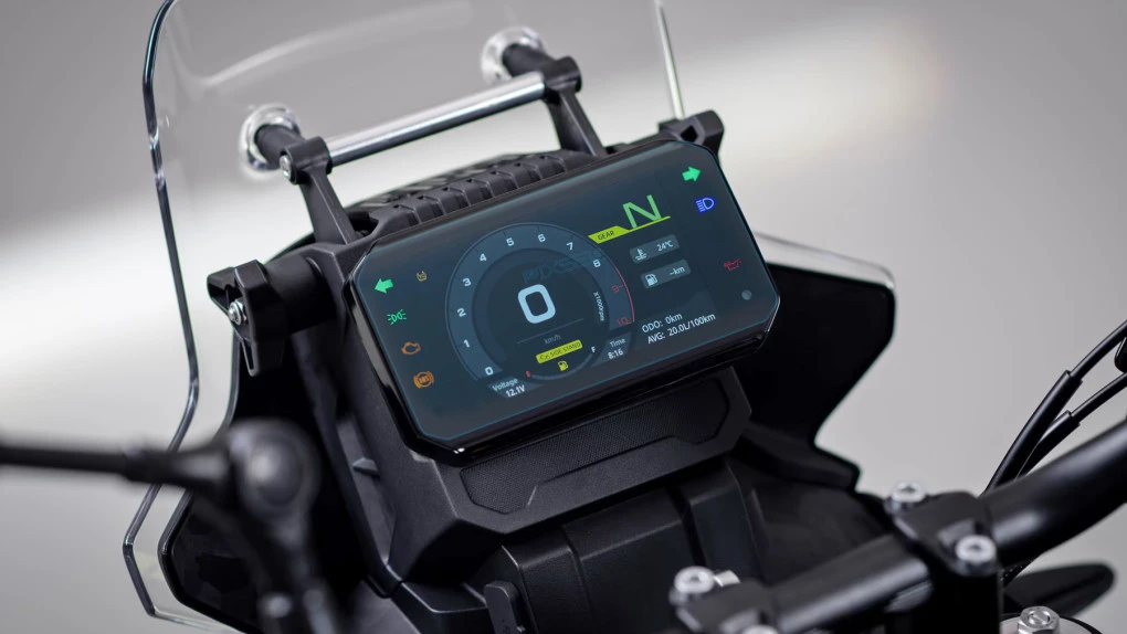 Захисне скло Pixsel на спідометр мотоцикла CFMOTO 450MT 6.8“