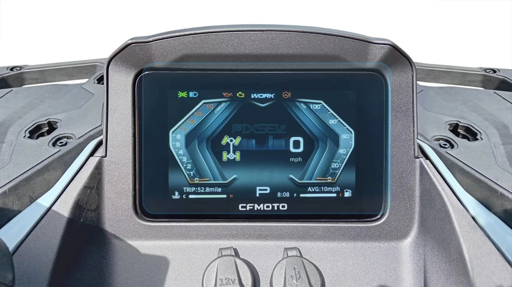 Ochronne szkło Pixsel do prędkościomierza quada CFMOTO CFORCE 1000 MV 9“