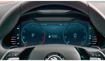 Захисне скло Pixsel на панель приладів SKODA SCALA - 9.9“ 2024 -