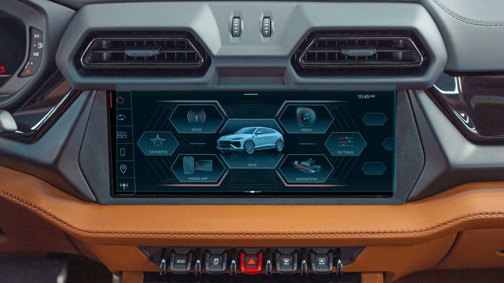 Захисне скло Pixsel на монітор LAMBORGHINI URUS - 12.5“ 2024 -