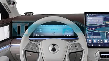 Protective glass Pixsel for dashboard DENZA N9 - 23.3“ 2025 -