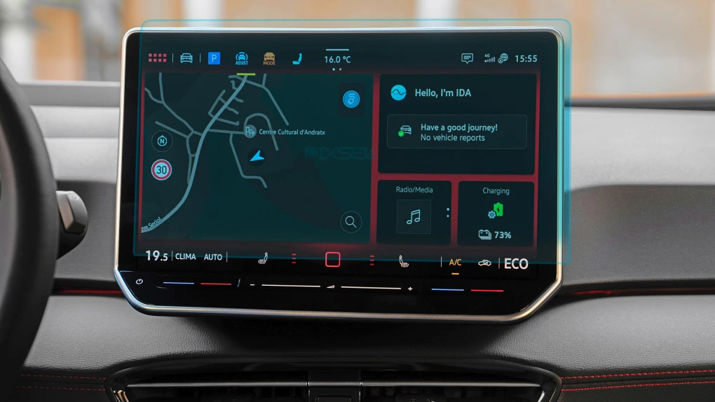 Захисне скло Pixsel на монітор VOLKSWAGEN ID.3 - 14“ 2023 -