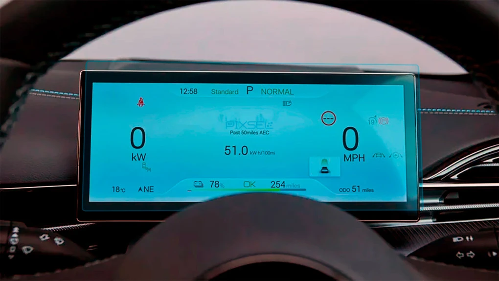 Захисне скло Pixsel на панель приладів BYD SEAL 06 DM-I - 9.5“ 2024 -