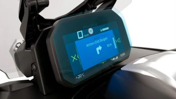 Ochronne szkło Pixsel na moto prędkościomierz BMW C400 GT/X 8.7“