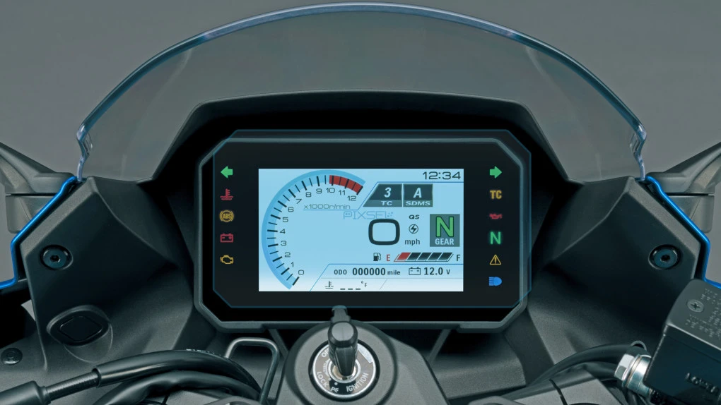 Захисне скло Pixsel на спідометр мотоцикла SUZUKI GSX-8 R / S / T / TT 7.5“