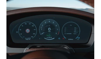 Захисне скло Pixsel на панель приладів PORSCHE 911 - 15.2“ 2024 -