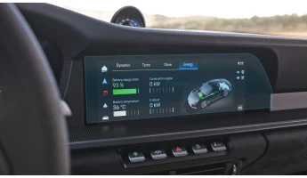 Захисне скло Pixsel на монітор PORSCHE 911 - 13.5“ 2024 -