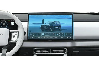 Захисне скло Pixsel на монітор BYD LEOPARD 3 - 16.2“ 2024 -