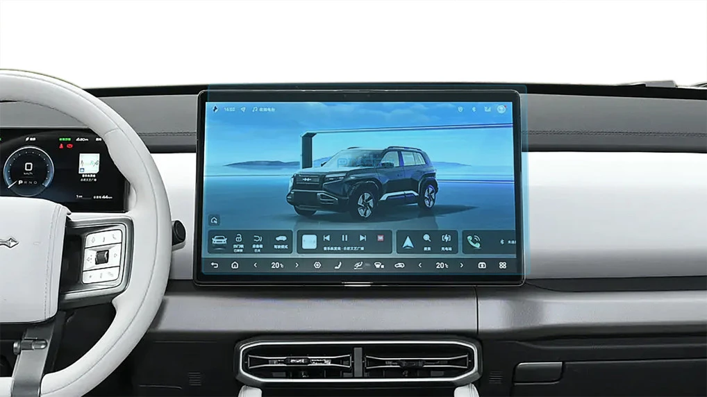 Ochronne szkło Pixsel na monitor BYD LEOPARD 3 - 16.2“ 2024 -