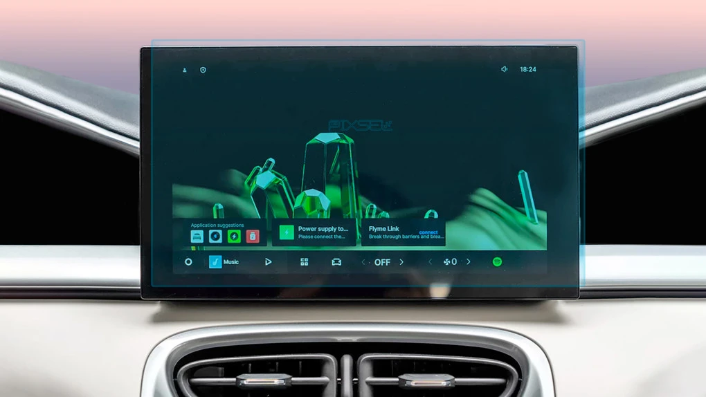 Захисне скло Pixsel на монітор GEELY STAR WISH - 11.8“ 2024 -